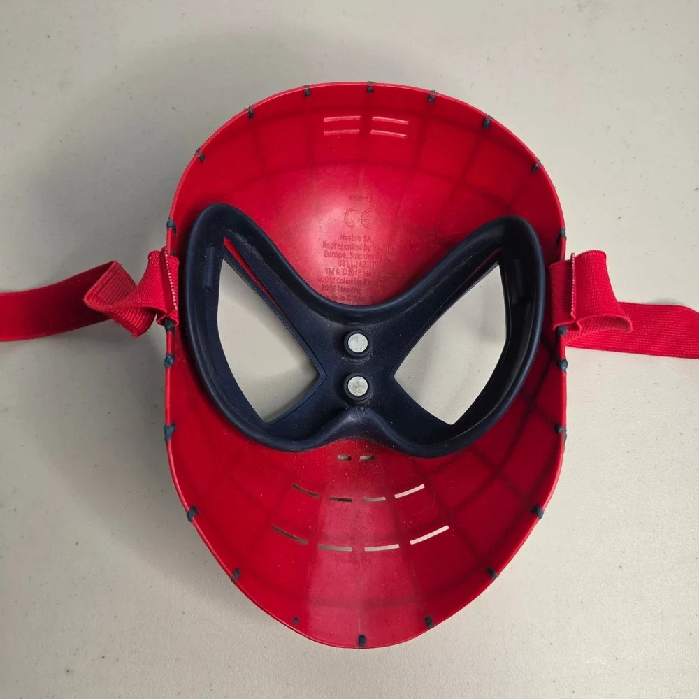 Hasbro Mask Kids OS Red Spider-Man Marvel 2012 Cosplay Costume Accessory